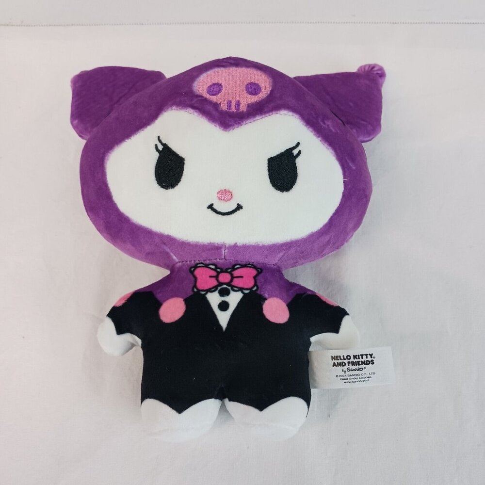 Hello Kitty & Friends Halloween Kuromi Vampire 8" Plush Stuffed Toy 2004 Sanrio